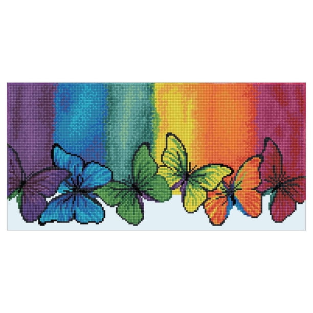 DIAMOND DOTZ Butterfly Rainbow Special Edition Diamond Kit