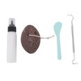 thumbnail image 1 of Pick Peel Stone Kit, Picking Rock Kit Relaxing Relief White Latex Oval Stone  For Toy For Relieve Tension, 1 of 8