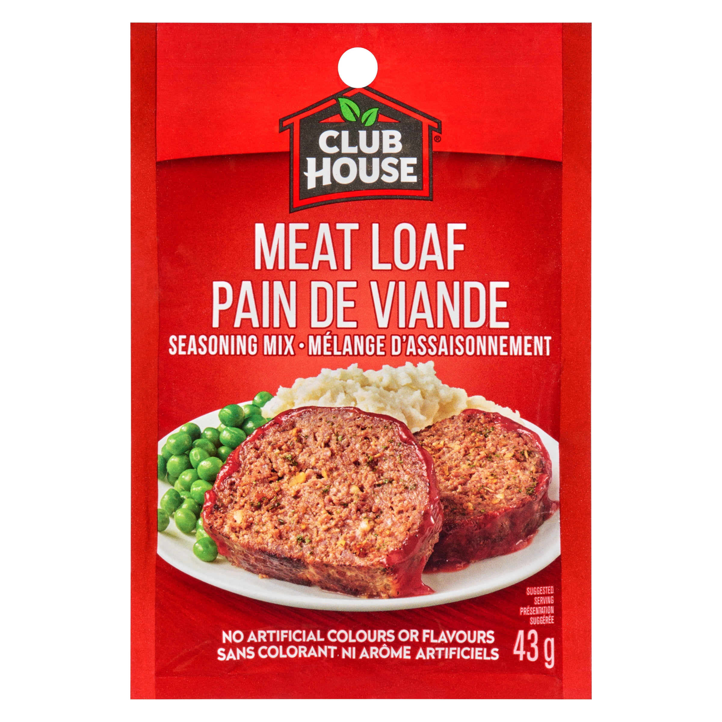 Club House, mélange de sauce sèche / assaisonnement / marinade, pain de viande