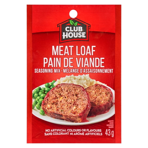 Club House, mélange de sauce sèche / assaisonnement / marinade, pain de viande