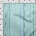 thumbnail image 3 of oneOone Cotton Jersey Light Blue Fabric Geometric Abstract Petal Sewing Craft Projects Fabric Prints By Yard 58 Inch Wide, 3 of 4