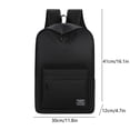 thumbnail image 3 of Backpack Large Capacity Adjustable Strap Solid Color Simplicity Outdoor Nylon Travel Bag, 3 of 7