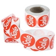 thumbnail image 1 of KAKOWELY 2 Rolls Sale Tickets Sale Tag Sales Printed Labels Roll Retail Sale Sticker,2.87"X2.87"X1.57", 1 of 4