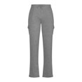 thumbnail image 2 of Mefallenssiah Casual Men'S Multi-Pocket Lace-Up Solid Color Sweatpants Full Length Pants, 2 of 5