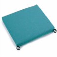 thumbnail image 2 of Coussin de Chaise en Polyester Filé de 20 Po sur 19 Po - Bleu Aqua, 2 of 4