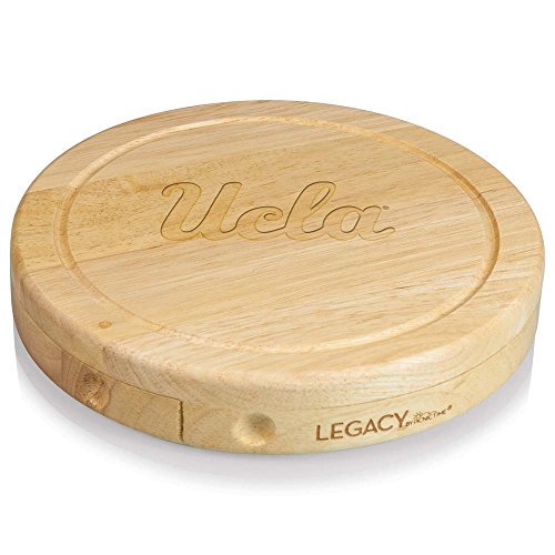 Picnic Time Brie - Natural Wood (UCLA Bruins) Engraved