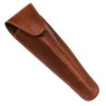 thumbnail image 1 of Parker Safety Razor - Genuine Saddle Leather Travel Case for Long Handled Cartridge Razors -- Universal Case is Perfect for all Gillette Mach 3, GIllette Fusion, Personna M5, Schick Hydro and others, 1 of 2