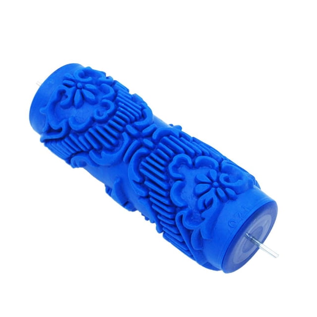 GUOOL 5'' Embossed Pattern Wall Painting Roller Home Decor Paint Brush Tool DIY #1 1