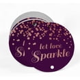 thumbnail image 2 of Inkdotpot Real Rose Gold Foil Let Love Sparkle Wedding Tags Favor Hang Paper Tags 100 Pieces, 2 of 6