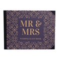 thumbnail image 1 of Darling Souvenir Purple Leaves Printed Wedding Guest Book Hardbound Cover Sign In Book Registry Scrapbook-9 x 12 Inches, 1 of 5