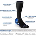thumbnail image 4 of 8 Paires de Bas de Compression Hommes Femmes 20-30 mmHg Bas de Compression pour le Sport, 4 of 7