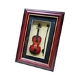 thumbnail image 1 of Tachiuwa Photo Frame Musical Instrument Shadow Box Frame Desktop Photo Display Holder for Violin, 1 of 9
