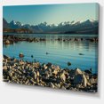 thumbnail image 2 of Eaux Bleues dans un Panorama de Plage Rocheuse, 2 of 3