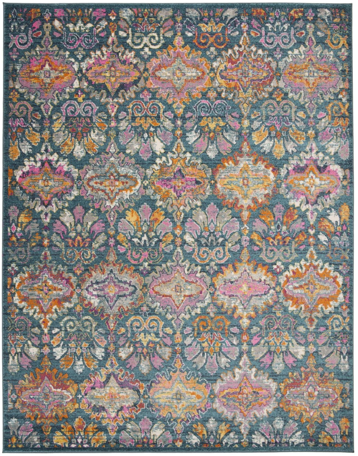 SAFAVIEH Madison Britton Geometric Floral Area Rug
