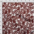 thumbnail image 4 of oneOone Velvet Brown Fabric Tropical Sewing Craft Projects Fabric Prints By Yard 58 Inch Wide, 4 of 4