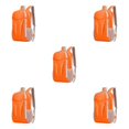 thumbnail image 3 of kurtrusly 1/2/3/5 Nylon Waterproof And Durable Camping Hiking Backpack For Convenient Travel Making Easy To Fold ORANGE 5PCS, 3 of 6