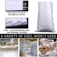 thumbnail image 4 of Sac Tissé en Film Plastique Blanc Épais pour Inondation, Protection de Sac de Sable, Emballage 17x30 Po, 4 of 6