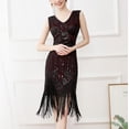 thumbnail image 1 of UPPADA Robe de Cocktail pour Femmes à Manches Longues Robe d'Invitée de Mariage Fente Latérale Jolie Robe Formelle Évasée Taille Haute Robe de Fête Robe de Bal Robe de Cocktail Liquidation en Liquidation, 1 of 6