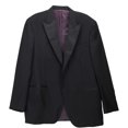 thumbnail image 1 of Trussini Men's Black Linea Classico Dress - 46 Long, 1 of 3