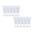 thumbnail image 1 of Oleegame 2PC 5PC Empty Hand Soap Cosmetic Cream Travel Lotion Containers Bottle 30ML White, 1 of 7