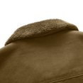 thumbnail image 4 of RXIRUCGD Veste Décontractée à Manches Longues pour Hommes, Khaki, Taille : m, 4 of 8
