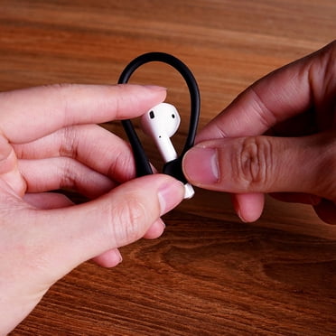 OULII 2 Pairs Comfortable Silicone Earbuds Hook Compatible with AirPods for Jogging Cycling Workouts Back to School