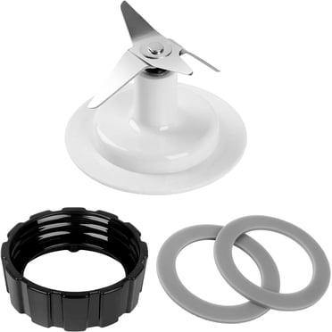 HAHDAXIA Replacement Parts For Hamilton Beach Blender Blades with Blade Gasket Blender Base Bottom Cap and 2 Rubber O Ring Sealing Ring Gasket
