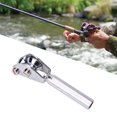 thumbnail image 4 of WALFRONT Fishing Roller Guide Tip Top Fishing Pole Rod - Stainless Steel Roller Rod Tip Guide Sea Boat Fishing Trolling Tackle Accessory Silver, 4 of 7