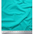 thumbnail image 1 of Soimoi Tissu en Poly Georgette Vert Imprimé Floral 1 Yard 42 Pouces de Large, 1 of 5