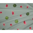 thumbnail image 4 of oneOone Tissu Polyester Lycra Imprimé Melon D\'eau pour Artisanat BTY 56 Pouces de Large, 4 of 4