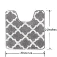 thumbnail image 2 of Ensembles de Tapis et Carpettes de Salle de Bain avec Rideau de Douche, Tapis de Bain Antidérapant 2 Pcs, Combo de Tapis de Salle de Bain, Tapis de Douche Doux, Tapis de Bain pour Salle de Bain Antidérapants pour Douche, Tapis de Douche pour Salle de Bain Antidérapants, 2 of 4