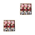 thumbnail image 2 of kurtrusly Festive Atmosphere With Colorful Christmas Ornaments Christmas Tree Decoration Christmas Decorations E 2Set, 2 of 6