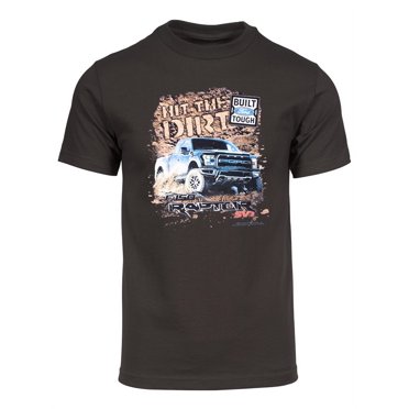 Mens F-150 Raptor Short-Sleeve T-Shirt - Brown - X-Large