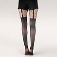thumbnail image 4 of WEAIXIMIUNG Chaussettes pour Hommes Taille 9-11 Col Ras du Cou Collants pour Femmes Collants Collants Bas Cuisses Hauts Bas Collants, 4 of 4