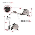 thumbnail image 2 of Rameur Sunny Health & Fitness SF-RW5606, 2 of 6