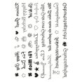 thumbnail image 3 of Fridja Christmas Candle Stickers with Various Pattern, Candle Tattoos Christmas Decoration, Water Slide Film Candles for Christmas Decoration, Candle Decorating, Ultra Light Water Sticker(Black), 3 of 3