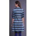 thumbnail image 2 of Bimba Kurtis Courtes pour Femmes Imprimées à Col Mandarin Robe à Manches Retroussables, 2 of 6