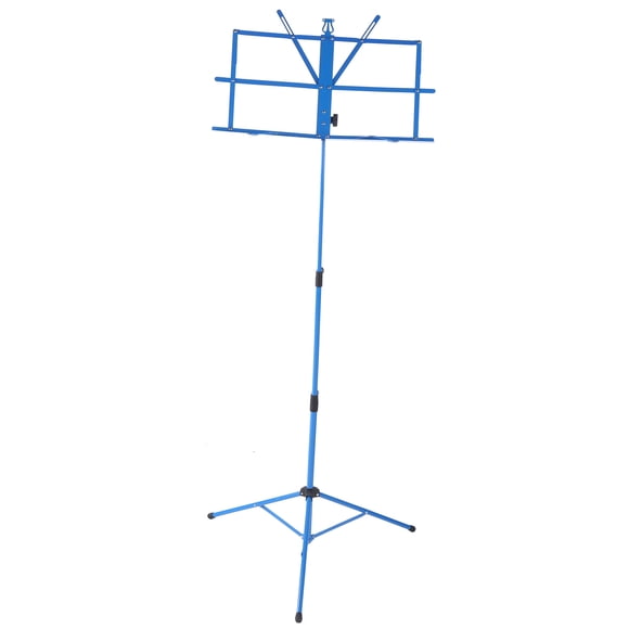 Portable Music Shelf, Small Music Stand Stable With Waterproof Nylon Bag For Home For Family Blue,Black