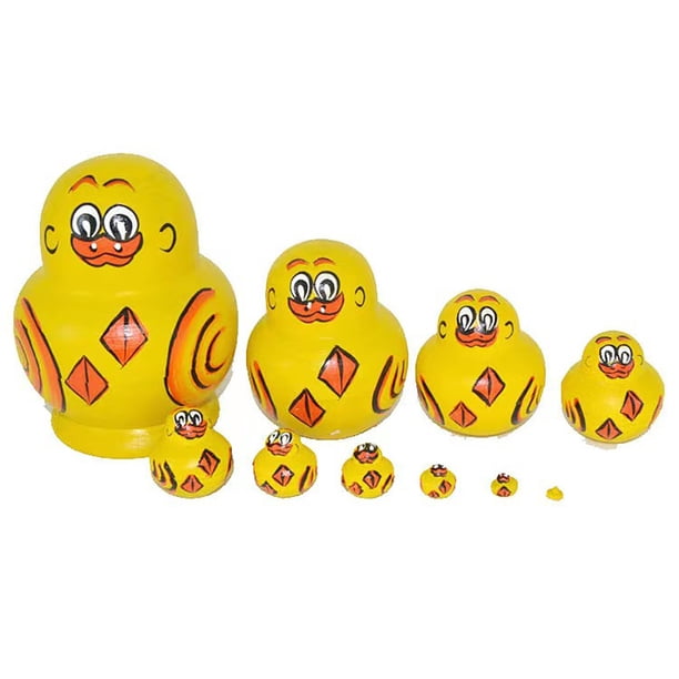 RAHBI Poupées gigognes Poupées gigognes Russes 10 pièces Matriochka RAHBI Poupées gigognes Poupées gigognes Russes 10 pièces Matriochka