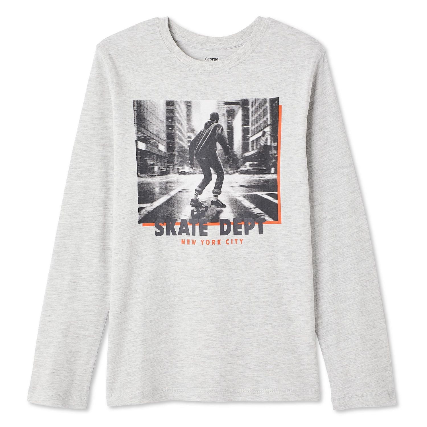 George Boys' Graphic Long Sleeve Tee