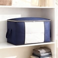 thumbnail image 4 of Large Capacity Zippered Storage Bag For Duvets Blankets And Comforters With Clear Transparent View Window, 4 of 4