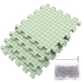 thumbnail image 1 of 1 Set Knitting Blocking Mats Crochet Blocking Boards Foam Crocheting Mats with Fixing Pin, 1 of 8
