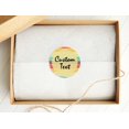thumbnail image 4 of Darling Souvenir MADE WITH LOVE Wood PanelTheme - 2" CustomStickersPremium 80 Self-AdhesiveRoundLabels, Personalized Wedding Party FavorStickers/RoundEnvelope Seal, 4 of 6