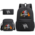 thumbnail image 2 of Jurassic Park Schoolbag Three-piece Set, Leisure Backpack, Large-capacity Backpack For Male And Female Students-HAPDEN, 2 of 4