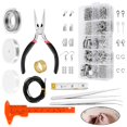 thumbnail image 3 of Kit de Fournitures pour Fabrication de Bijoux 10 Compartiments Kit de Réparation de Collier, Boucles d'Oreilles, Bracelet, 3 of 6