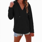 Zshosam Women's Sweatshirts Oversized Hoodie Sweatshirts for Women Heavyweight Hoodies Pullover Sweaters Pullover XXL,(Black XXL)