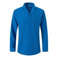 thumbnail image 4 of RXIRUCGD Haut Décontracté à Manches Longues pour Hommes, Bleu, Taille : m, 4 of 5