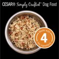 thumbnail image 4 of Cesar Simply Crafted Chicken, Carrots, Barley & Spinach Wet Dog Food, 4 of 5