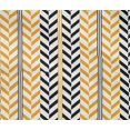 thumbnail image 4 of oneOone Tissu en Coton Flex Rayé & Motif Géométrique Chevrons au Mètre 40 Pouces de Large, 4 of 4