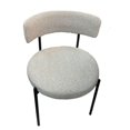 thumbnail image 4 of Chaise Boucle Federica II de couleur blanche -  Lot de 2, 4 of 5
